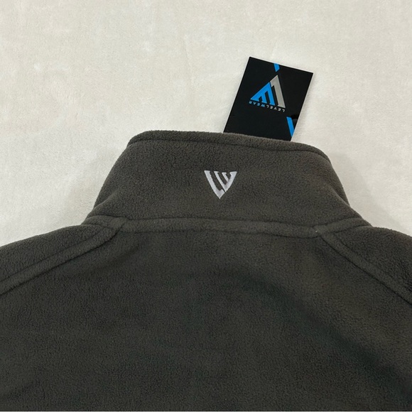 NCAA Kentucky Wildcats UK Dark Gray Levelwear Full Zip Fleece Sweatshirt Men’s M - Picture 11 of 11